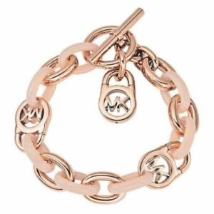 Micheal Kors rose gold chain bracelet